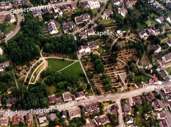 Luftbild Friedhof, Klicken f&uuml;r gr&ouml;&szlig;ere Ansicht